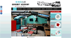 Desktop Screenshot of kinsalegourmetacademy.com